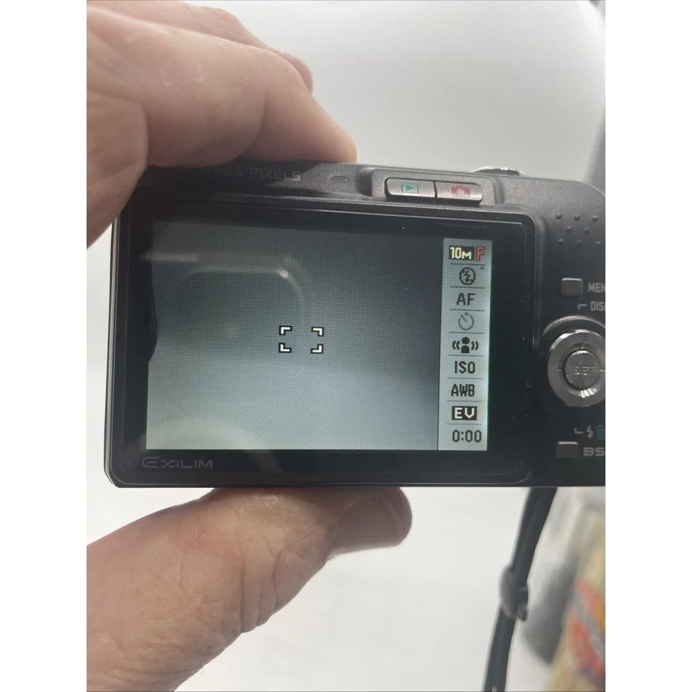 Casio Exilim EX-Z1050 10.1MP Digital Camera 3X Zoom+Battery+SD Card-TESTED